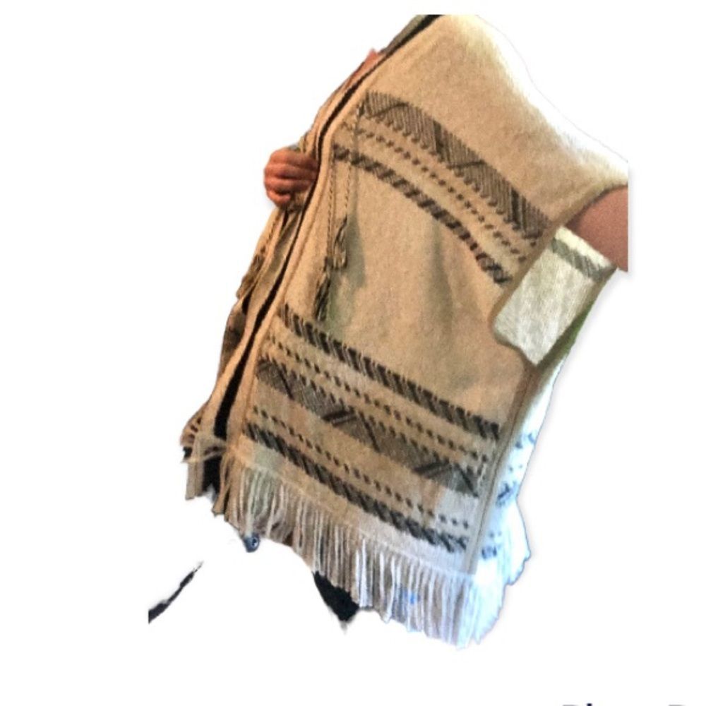 LUCKY BRAND knit poncho